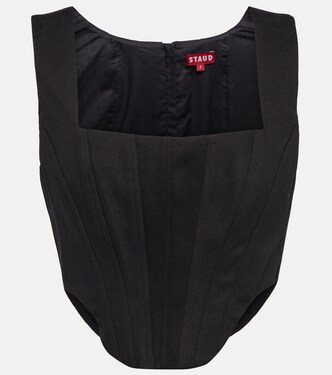 Cropped-Top Kai aus Baumwolle | Staud