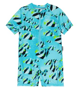 Baby Neka printed rashguard swimsuit | Molo
