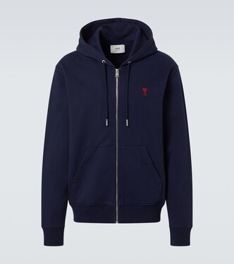 Ami De Cœur cotton hoodie | Ami Paris