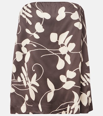 Chambien floral off-shoulder top | Faithfull