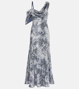 Robe longue Joaquin à sequins | Diane von Furstenberg