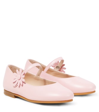 Leather ballet flats | Il Gufo