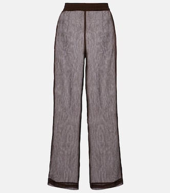 Pantalon droit Mika à taille haute | Jade Swim