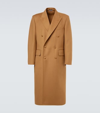 Double-breasted wool and cashmere coat | Tom Ford