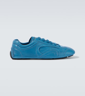 Montecarlo Re-Edition 2005 leather sneakers | Prada