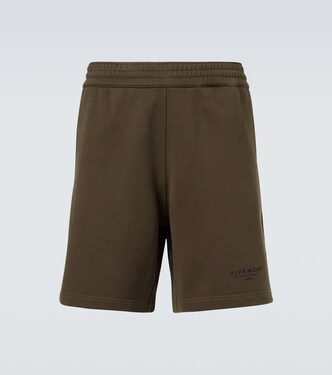 Givenchy Stamp cotton Bermuda shorts | Givenchy