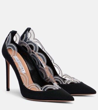 Je T'Aime 105缀饰高跟鞋 | Aquazzura