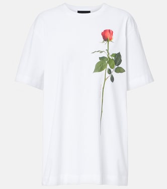 Printed cotton jersey T-shirt | Simone Rocha