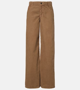 Eglitta low-rise corduroy wide-leg pants | The Row