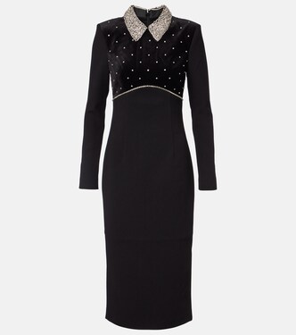Alistar embellished midi dress  | Rebecca Vallance