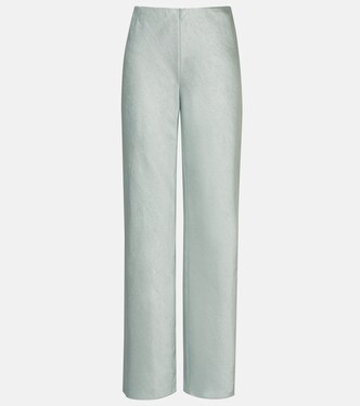 Satin wide-leg pants | Vince