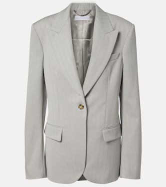 Striped wool blazer | Stella McCartney