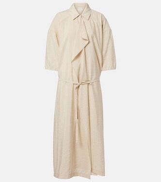 Silk-blend shirt dress | Lemaire