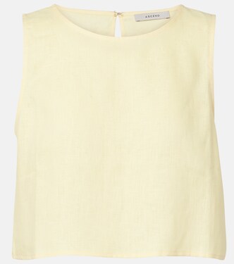 Top Kobe aus Leinen | Asceno