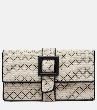 Clutch Maycap de efecto rafia | Manolo Blahnik