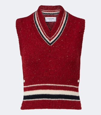 Weste Hector aus Wolle und Mohair | Thom Browne