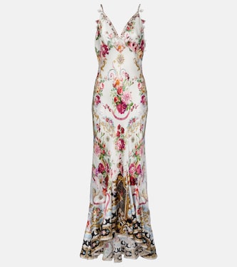Maxikleid aus Seidensatin | Camilla