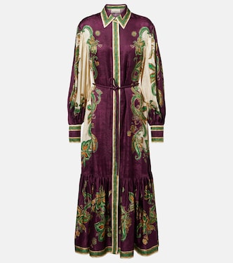 Ruthie printed shirt dress | Alémais