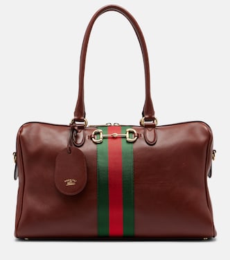 Bowling Bag Borsetto Large aus Leder | Gucci