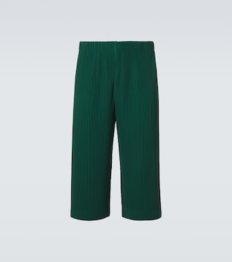 Bundfaltenfarben: May Hose mit Falten-Design | Homme Plissé Issey Miyake