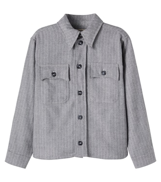 Cliff herringbone cotton shirt | The New Society