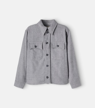 Surchemise Cliff en coton à motif chevrons | The New Society