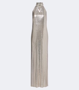 Robe aus Metall-Mesh | Stella McCartney