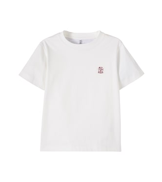 Cotton jersey T-shirt | Brunello Cucinelli Kids