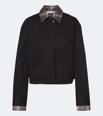 Layered cotton twill jacket | Acne Studios
