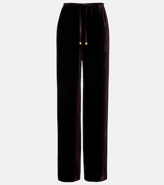 Pantalones anchos de terciopelo | Agnona