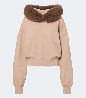 Cotton jersey hoodie | Stella McCartney