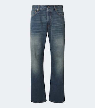 Faded straight jeans | Miu Miu