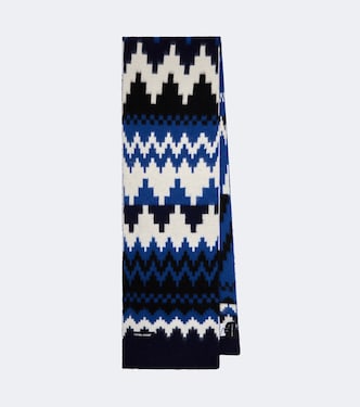 Bufanda de lana y alpaca en intarsia | Canada Goose