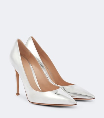 Gianvito 105 metallic leather pumps | Gianvito Rossi
