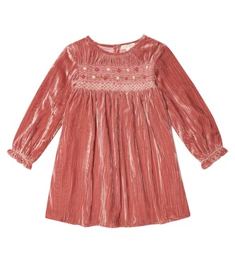 Chachani embroidered velvet dress | Louise Misha