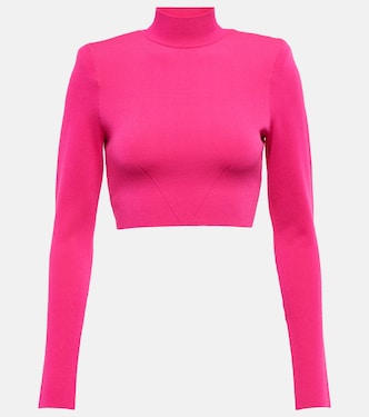 Turtleneck crop top | Roland Mouret