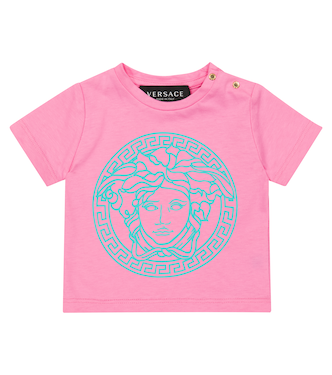 Baby T-Shirt aus Baumwoll-Jersey | Versace Kids