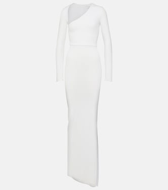 Asymmetric jersey maxi dress | Alex Perry