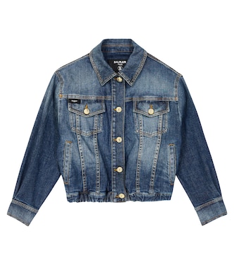 Giacca di jeans | Balmain Kids