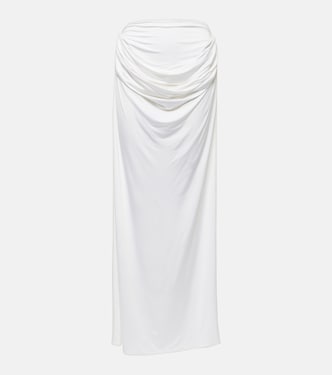 Draped jersey maxi skirt | Magda Butrym