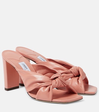 Avenue 85 leather mules | Jimmy Choo