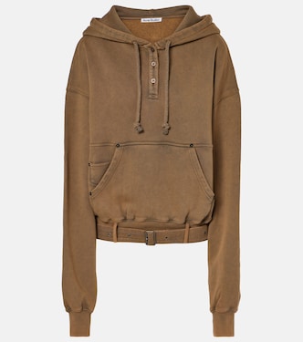 Cotton jersey hoodie | Acne Studios