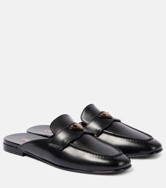 Leather mules | Prada