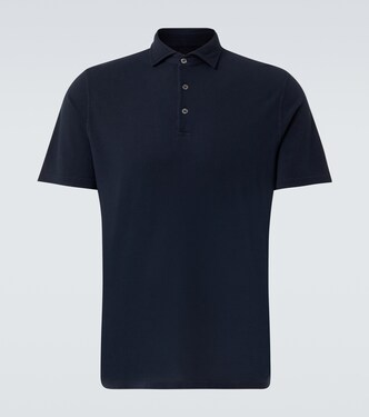 Polohemd aus Baumwoll-Piqué | Fedeli