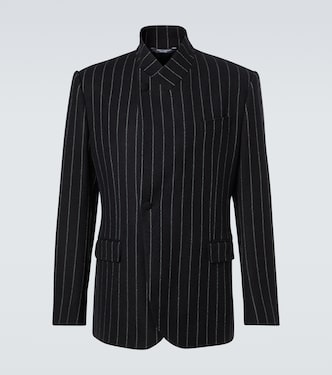 Pinstripe wool-blend blazer | Dolce&Gabbana