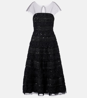 Robe longue à sequins | Carolina Herrera