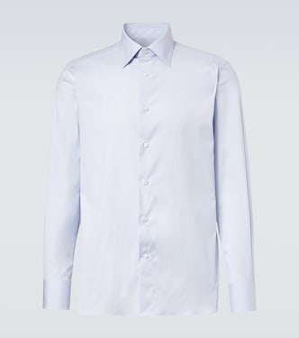 코튼 블렌드 셔츠 | Zegna