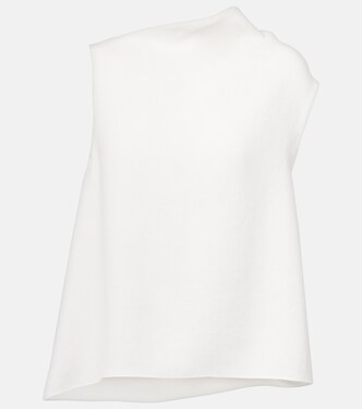 Asymmetric draped top | Vince