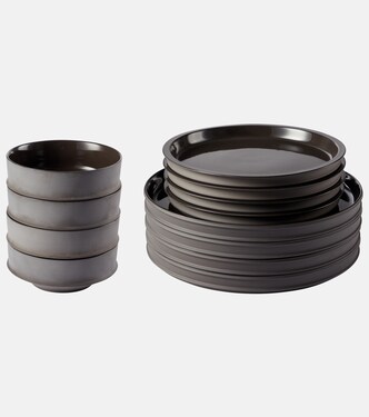 Dune porcelain 12-piece dinner set by Kelly Wearstler | Serax
