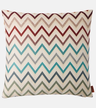 Watamu Zigzag cotton cushion | Missoni